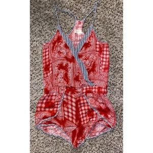 Cute Boutique Red Romper